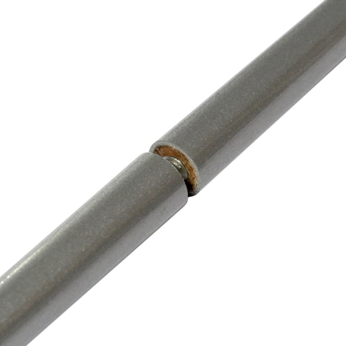 Bâton de frappe conique en graphite argenté 182 cm - 2 pièces et bâton long amovible