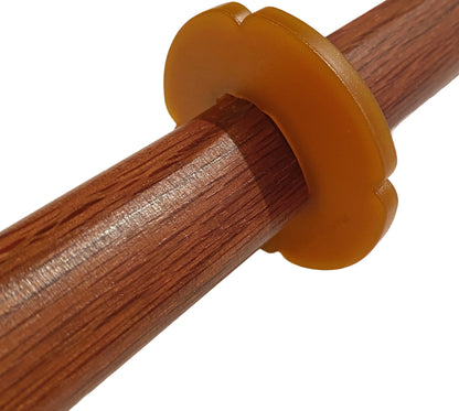 SET Bokken Chêne Rouge avec Saya - 100 cm avec Tsuba - Sabre d'entraînement Japonais