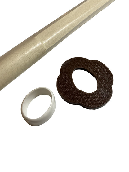 SET Bokken Chêne Blanc avec Saya - 101 cm avec Tsuba - Sabre Japonais en Bois