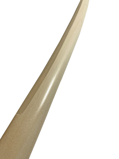 SET Bokken Chêne Blanc avec Saya - 101 cm avec Tsuba - Sabre Japonais en Bois