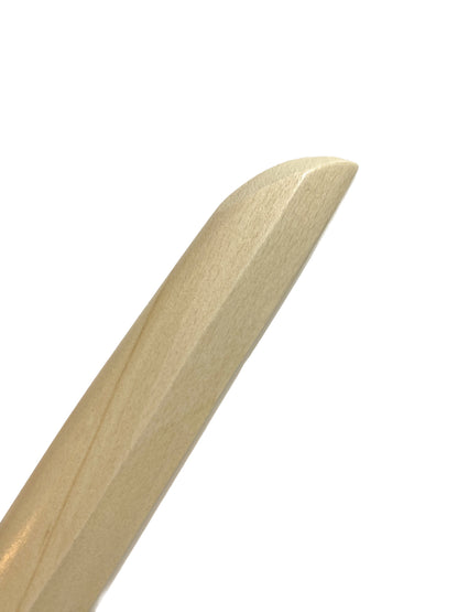 SET Bokken Chêne Blanc avec Saya - 101 cm avec Tsuba - Sabre Japonais en Bois