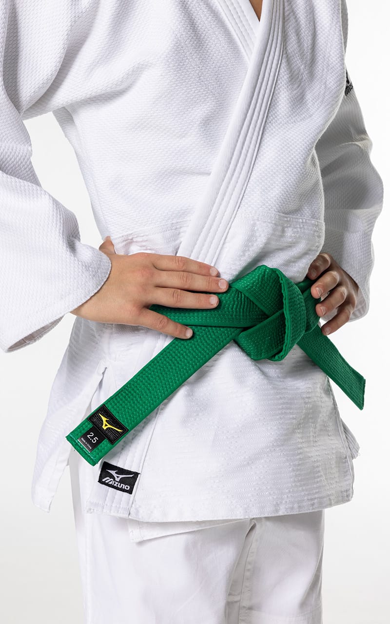 Combinaison de judo MIZUNO débutant HAYATO blanche - coton 550g - Ensemble Judo Gi veste de judo, pantalon de judo avec cordon de serrage