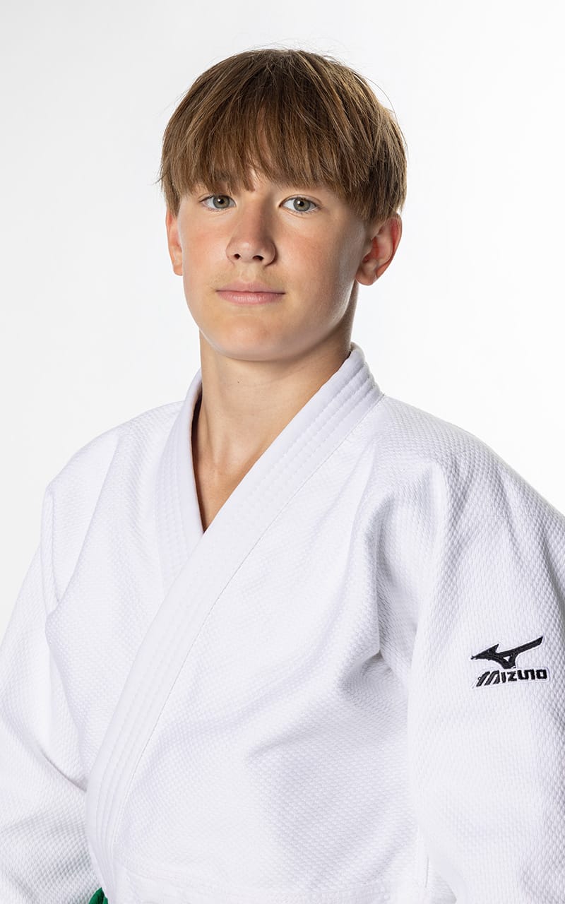 Combinaison de judo MIZUNO débutant HAYATO blanche - coton 550g - Ensemble Judo Gi veste de judo, pantalon de judo avec cordon de serrage