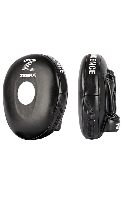 Gants d'entraînement ZEBRA Hand Pads Pro - cuir véritable robuste (paire)