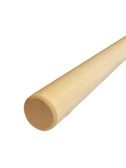 Bâton d'entraînement TEKKA BUDO Hanbo 90 cm en chêne blanc - Forme droite