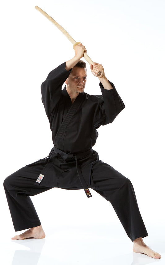 KARATE GI, TOKAIDO BUJIN KURO, combinaison de karaté 14oz noire