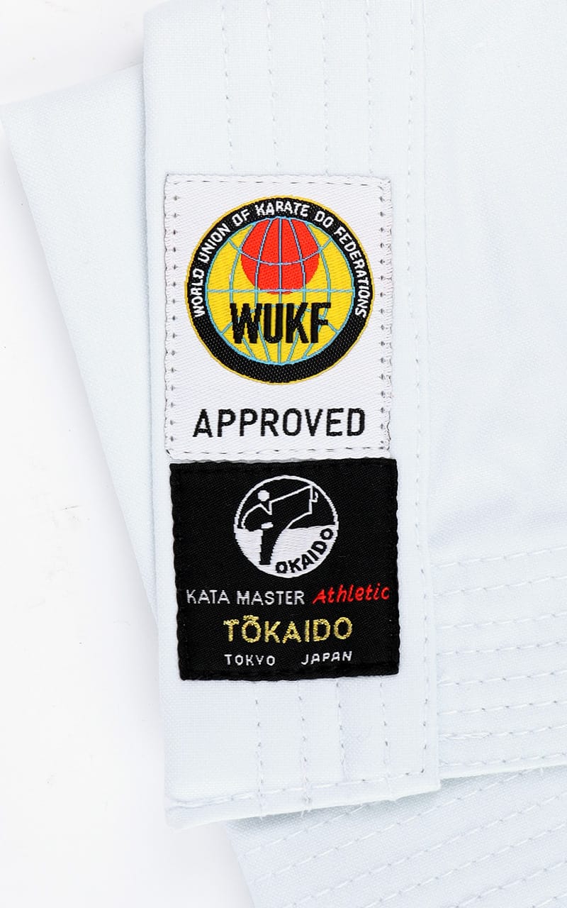 Karategi TOKAIDO KATA MASTER Athletic (WUKF), combinaison de karaté 10oz