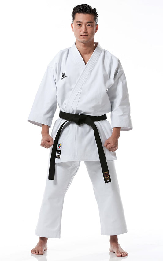 TOKAIDO Karate Gi KATA MASTER Combinaison de karaté WKF 12 oz (pantalon et veste)