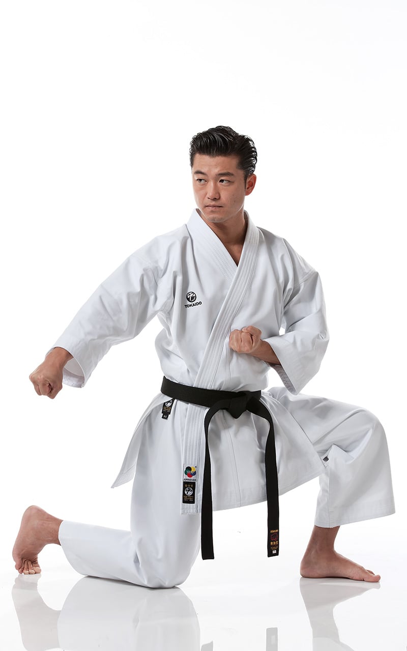 TOKAIDO Karate Gi KATA MASTER Combinaison de karaté WKF 12 oz (pantalon et veste)
