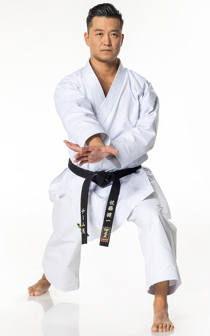 Karategi TOKAIDO KATA MASTER Sen, Fabriqué au Japon, WKF, combinaison de karaté 10oz