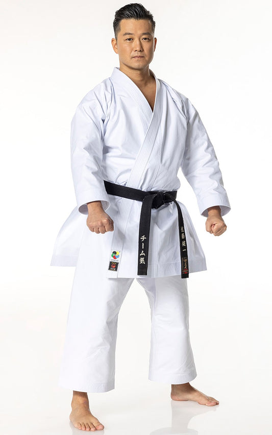 Karategi TOKAIDO KATA MASTER Sen, Fabriqué au Japon, WKF, combinaison de karaté 10oz