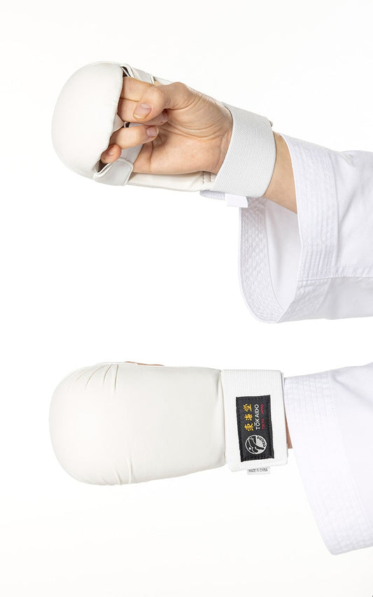Protège-poing de karaté, TOKAIDO Shotokan - Blanc
