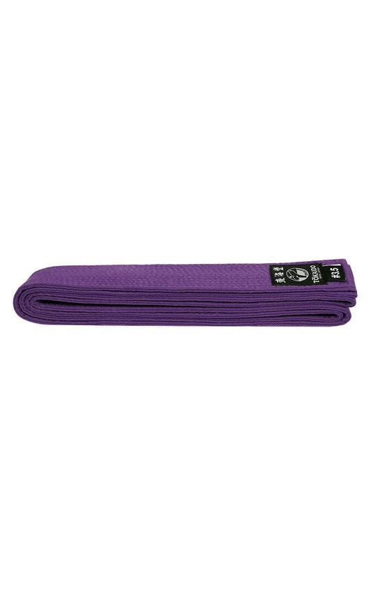 Ceinture couleur karaté, TOKAIDO, coton violet