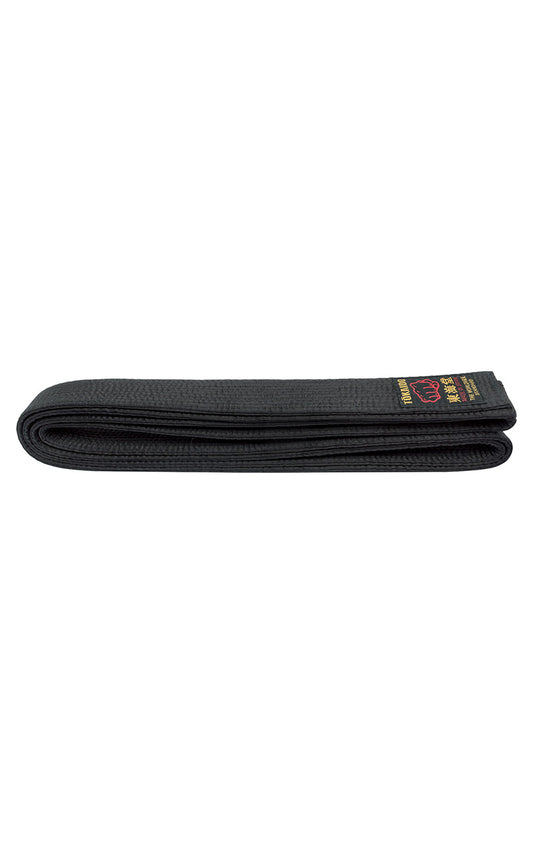 Ceinture noire de karaté, TOKAIDO, fabriquée au Japon, soie artificielle, noire, largeur 4,5 cm