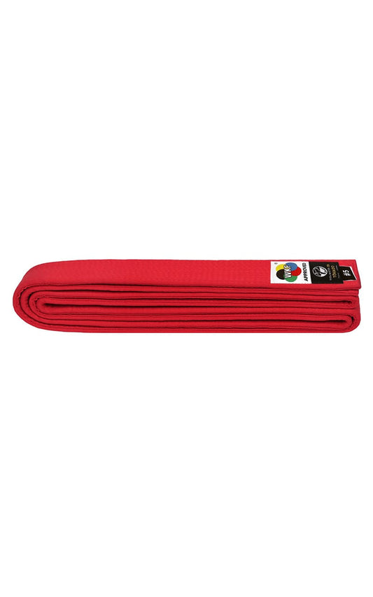 Ceinture de karaté Kata, TOKAIDO, WKF rouge