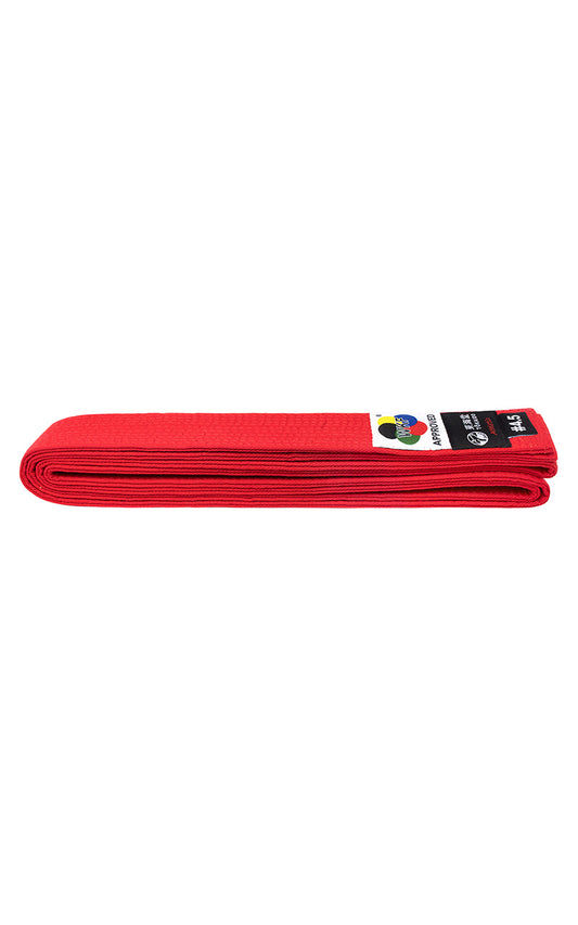 Ceinture de karaté Kumite, TOKAIDO, WKF rouge