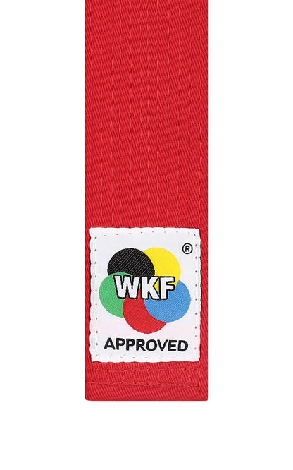Ceinture de karaté Kata, TOKAIDO, WKF rouge