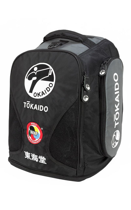 Sac de karaté multifonction, TOKAIDO Monster Bag, noir/gris - sac à dos
