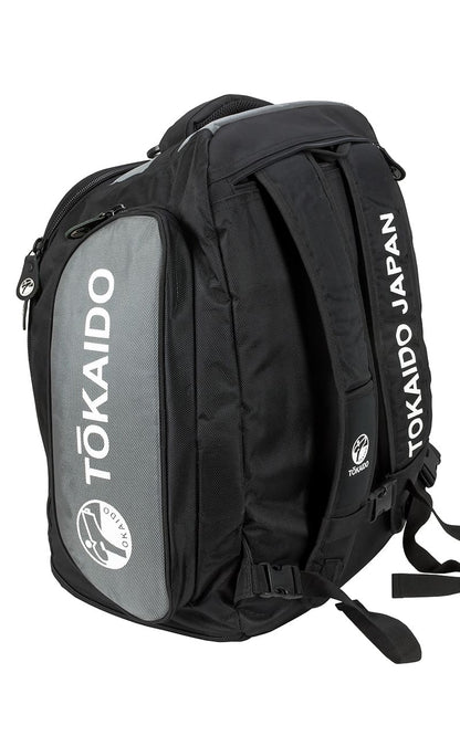 Sac de karaté multifonction, TOKAIDO Monster Bag, noir/gris - sac à dos