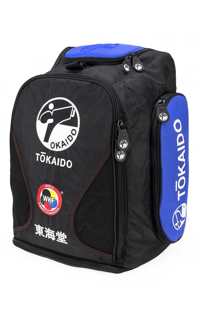 Sac de karaté multifonction, TOKAIDO Monster Bag PRO, couleur sac à dos noir/rouge