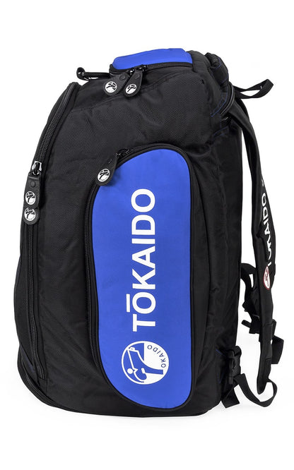 Sac de karaté multifonction, TOKAIDO Monster Bag PRO, couleur sac à dos noir/rouge
