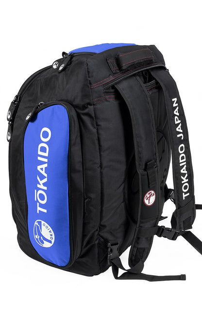 Sac de karaté multifonction, TOKAIDO Monster Bag PRO, couleur sac à dos noir/rouge