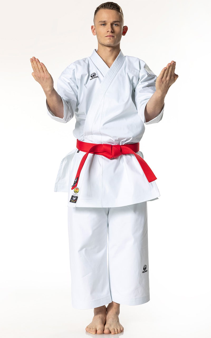 Karategi TOKAIDO KATA MASTER Athletic (WUKF), combinaison de karaté 10oz