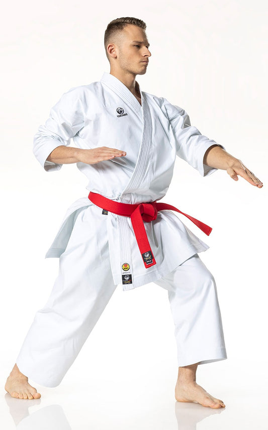 Karategi TOKAIDO KATA MASTER Athletic (WUKF), combinaison de karaté 10oz