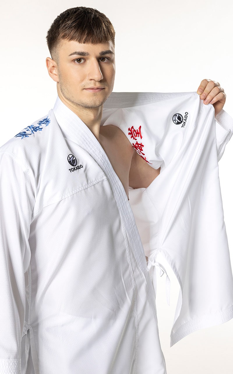 TOKAIDO KUMITE MASTER K1, WKF, combinaison de karaté 3oz