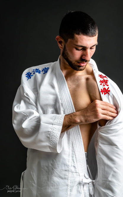 TOKAIDO KUMITE MASTER K1, WKF, combinaison de karaté 3oz