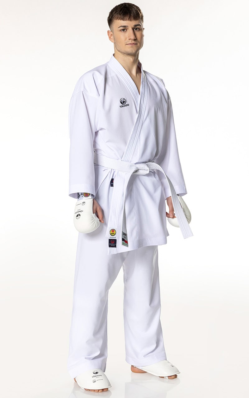 Karategi Tokaido KUMITE Master RAW (WUKF), combinaison de karaté 3,5 oz