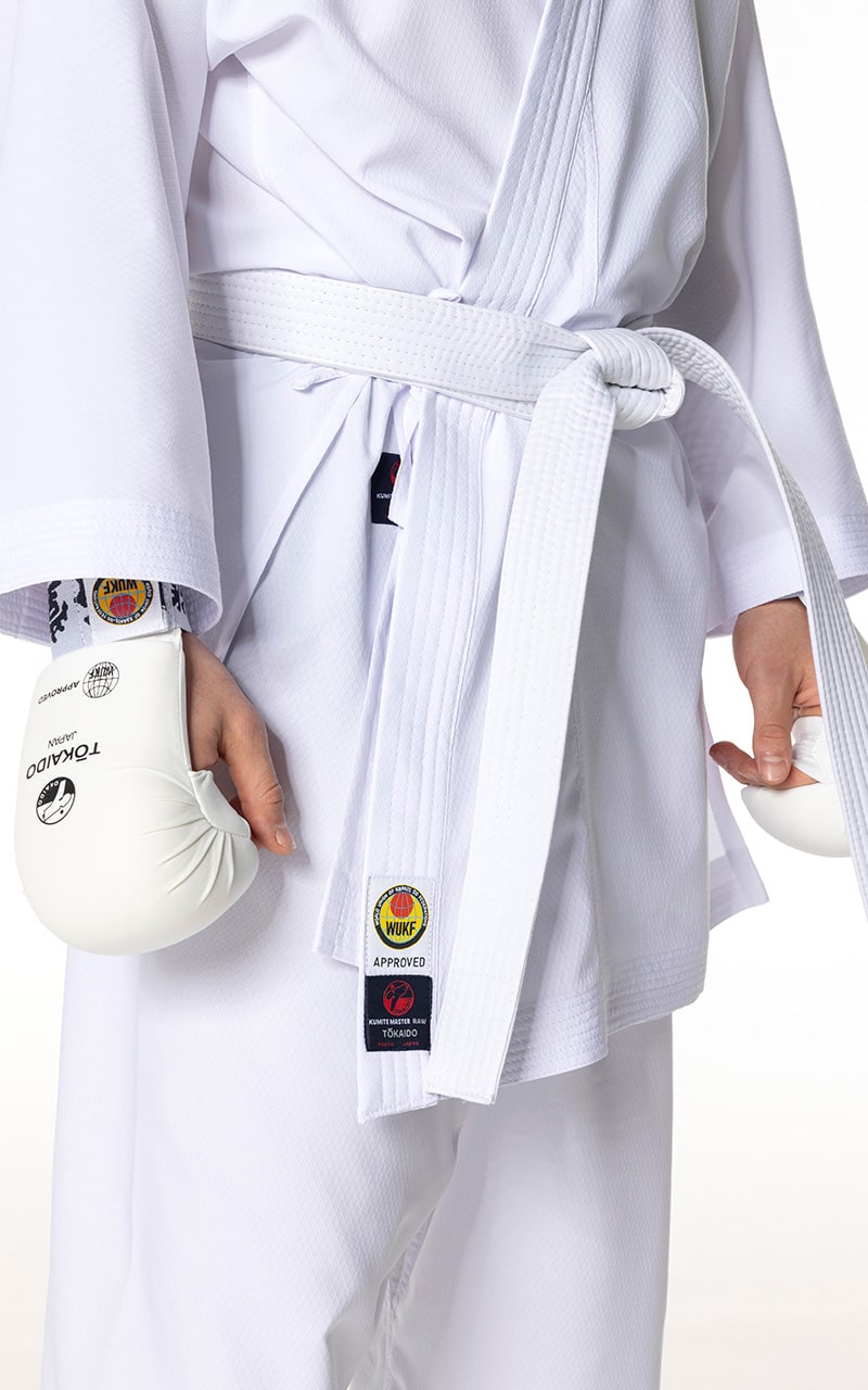 Karategi Tokaido KUMITE Master RAW (WUKF), combinaison de karaté 3,5 oz