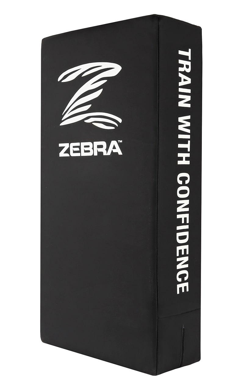 Bouclier de frappe ZEBRA Performance noir - 75 x 35 x 15 cm - MMA, kickboxing, taekwondo