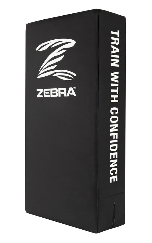 Bouclier de frappe ZEBRA Performance noir - 75 x 35 x 15 cm - MMA, kickboxing, taekwondo
