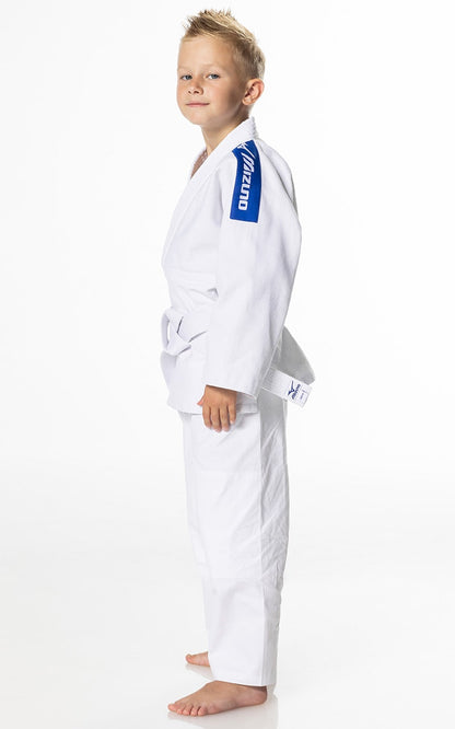 Combinaison de judo enfant MIZUNO KODOMO Plus blanche - coton 350 g - Ensemble judo Gi Veste de judo, pantalon de judo, ceinture de judo
