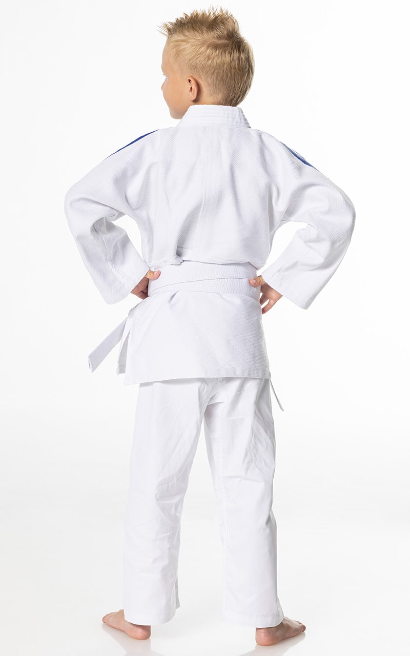 Combinaison de judo enfant MIZUNO KODOMO Plus blanche - coton 350 g - Ensemble judo Gi Veste de judo, pantalon de judo, ceinture de judo