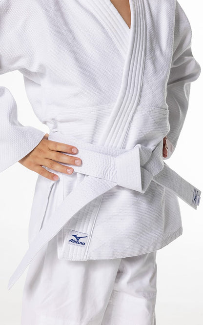 Combinaison de judo enfant MIZUNO KODOMO Plus blanche - coton 350 g - Ensemble judo Gi Veste de judo, pantalon de judo, ceinture de judo