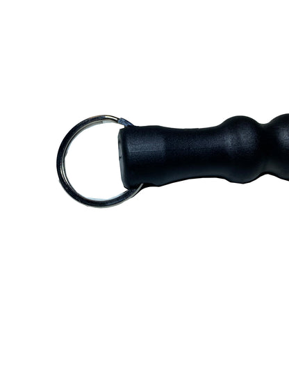 Kubotan Pro PP 14,5 cm - Schlüsselanhänger Selbstverteidigung - Extrem hart - Mit Schlüsselring