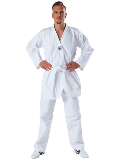 Chanson de la tenue de taekwondo KWON (R) - Tenue de TKD pour enfants débutants avec veste