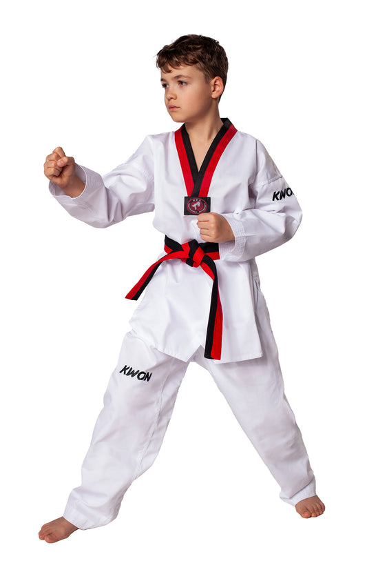 KWON (R) Tenue de Taewondo Victory Poom revers rouge-noir