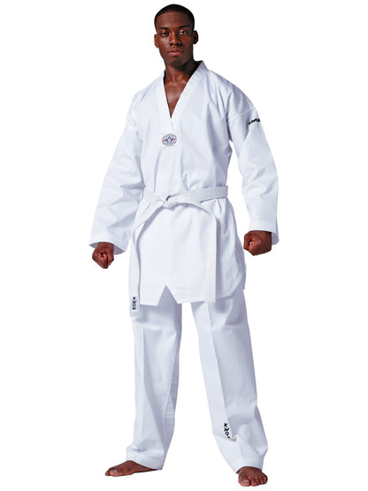 Uniforme de Taekwondo KWON (R) Hadan Plus revers blanc