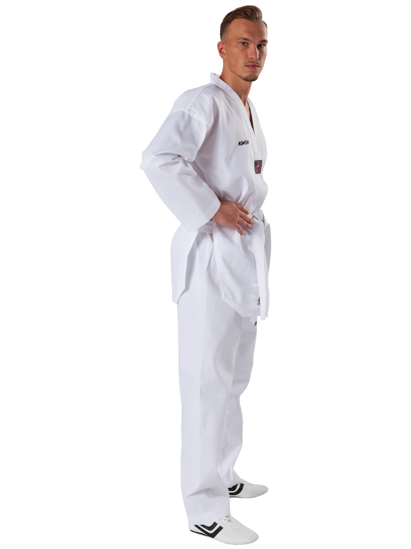 Uniforme de Taekwondo KWON (R) Victory revers blanc