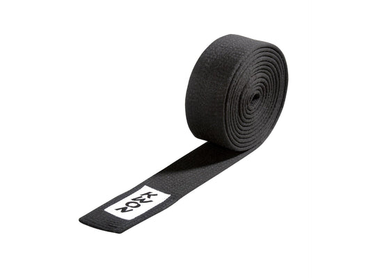 KWON (R) Ceinture noire Ceinture Budo 5 cm de large en coton noir