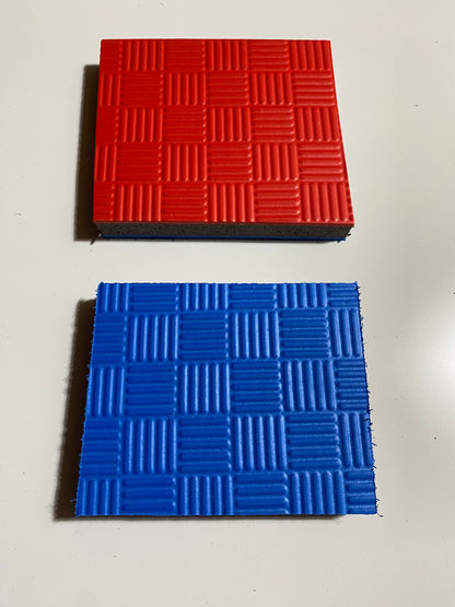 Motifs de tapis TEKKA BUDO - tapis d'arts martiaux, bords dentelés - différentes couleurs
