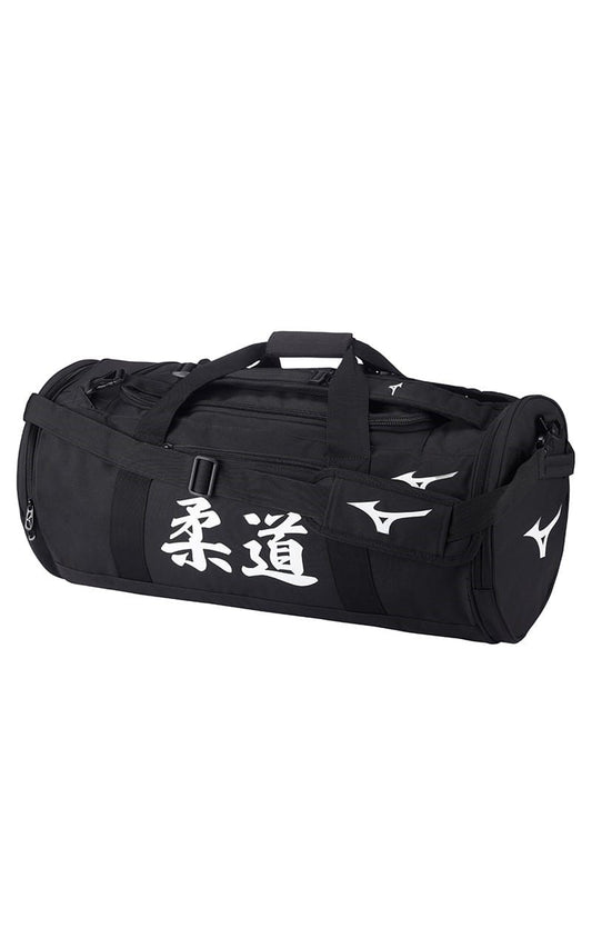 Sac de sport de judo MIZUNO noir avec personnages JUDO