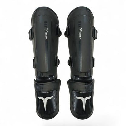 Schienbein-Spannschoner NIGHTFALL Premium Schützer schwarz
