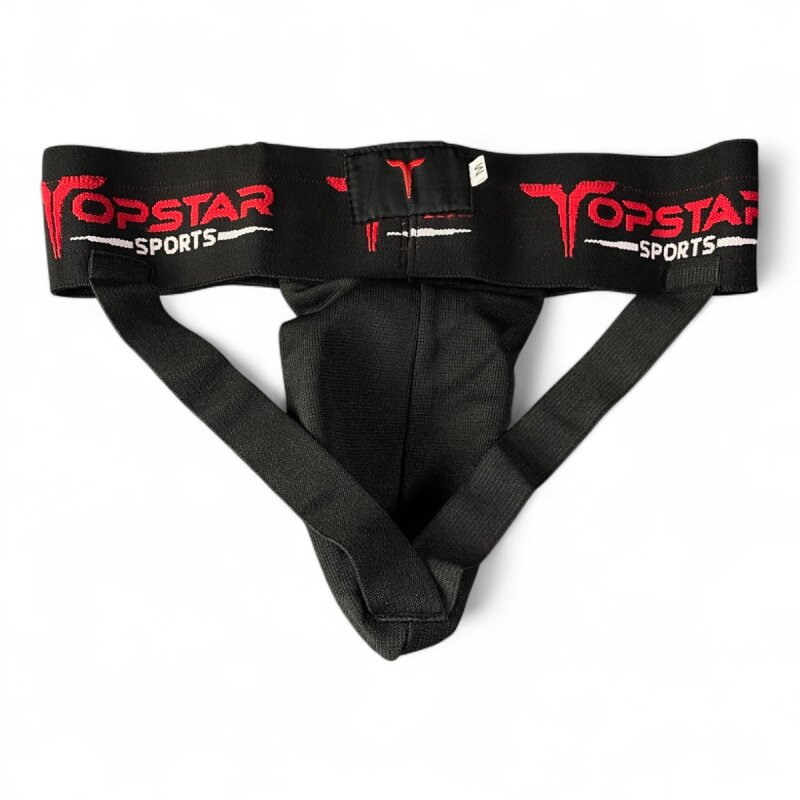 Tiefschutz IMPACT Premium für Herren, schwarz-rot