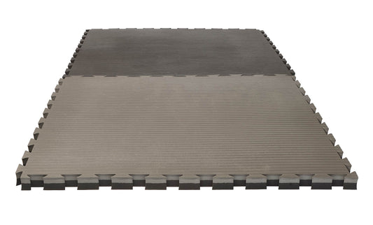 Tapis d'arts martiaux puzzle mat Pro Tatami 4 cm noir/gris tapis réversible
