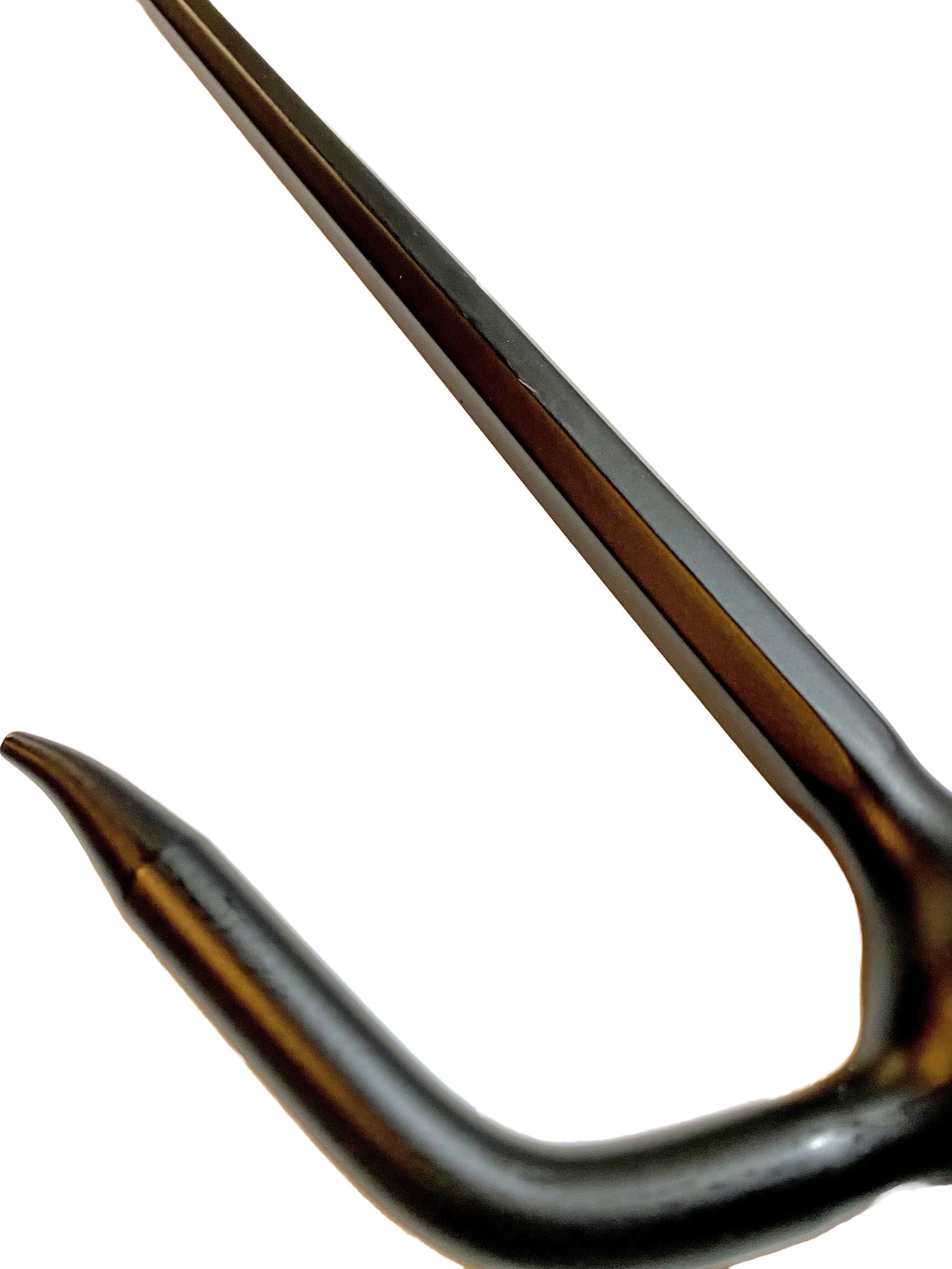 SET Fourchettes Sai noires avec étui pour armes - 48,5 cm (paire) Forme octogonale à 8 tranchants