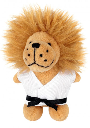 Porte-clés peluche arts martiaux 10 cm avec anneau (divers animaux au choix)